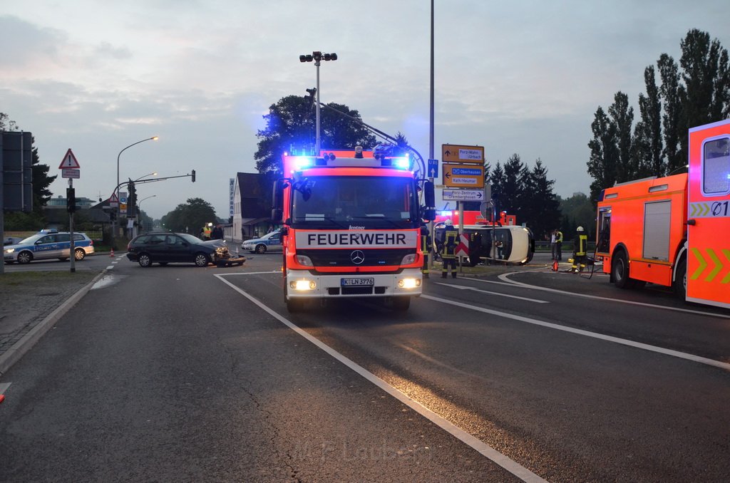 Schwerer VU Koeln Porz Gremberghoven Steinstr Frankfurterstr P060.JPG - Miklos Laubert